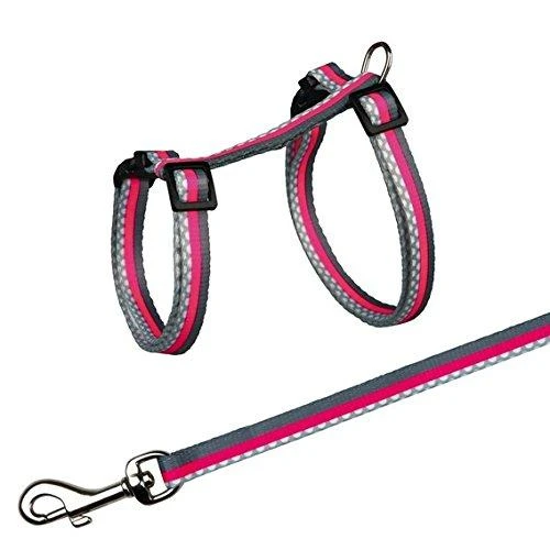 TRIXIE Freshline Spot Kačių petnešos su pavadėliu, 27-45 cm-10 mm, 1.20 m