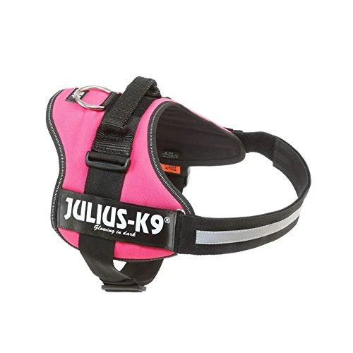 Trixie diržai Julius-K9, 2/L-XL: 71-96 cm, fuksijos spalvos