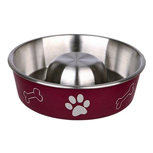 Trixie Maisto lėtėjimo dubuo, nerūdijantis plienas, 1,4 l / ø 21 cm - TX-25249