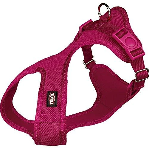 TRIXIE Comfort Soft touring petnešos, XXS-XS 25-35cm/15mm, raudonos
