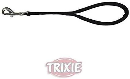 Trixie Premium trumpas pavadėlis - Juodas 2,5 cm M-XL