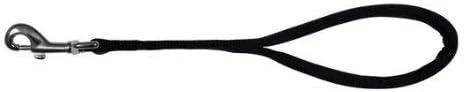 Trixie Premium trumpas pavadėlis - Juodas 2,5 cm M-XL