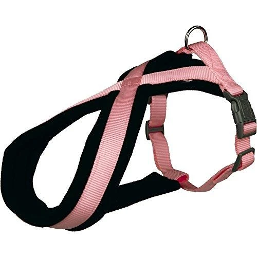 TRIXIE Premium touring petnešos, L 60-100cm/25mm, raudonos