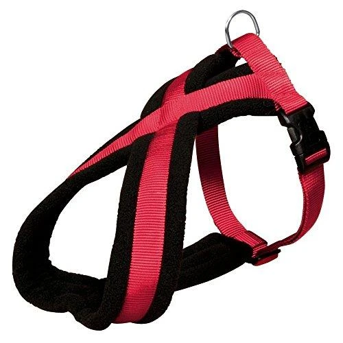 TRIXIE Premium touring petnešos, L 60-100cm/25mm, mėlynos
