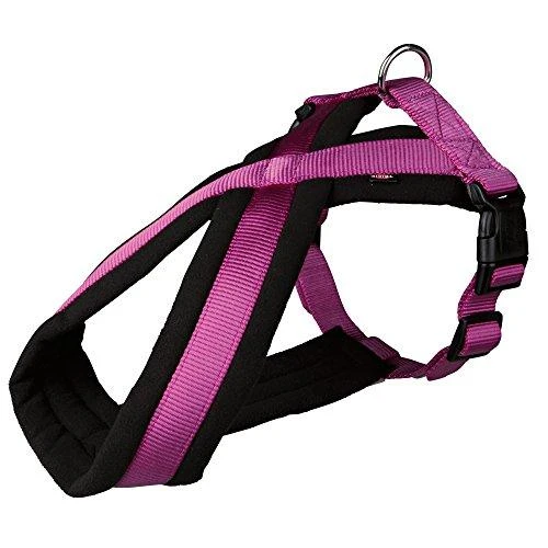 TRIXIE Premium touring petnešos, L 60-100cm/25mm, raudonos