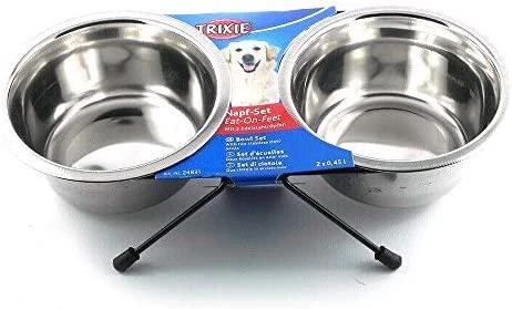 Trixie Stovas 0.75l su 2 metal.dubenėliais