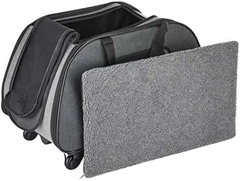 Trixie Vežimėlis Nailonas 34 × 43 × 67 cm Juoda ir pilka