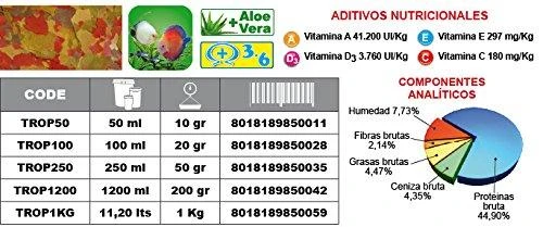Prodac Tropical Fish Flakes dribsniai visų rūšių tropinėms žuvims 250ml 50g