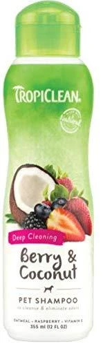 „Tropiclean“ – uogų ir kokosų šampūnas – 355 ml (719.2100)