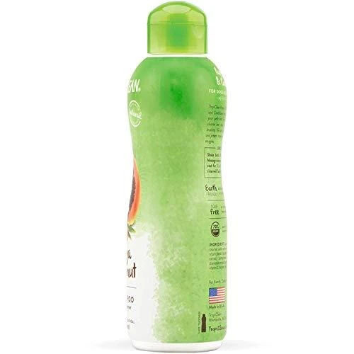 Tropiclean Papaya & Coconut 2 in 1 šampūnas 355 ml