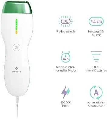 Fotoepiliatorius TrueLife BELLE IPL E3
