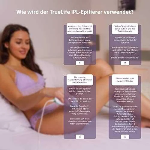 Fotoepiliatorius TrueLife BELLE IPL E3