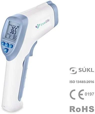 Bekontaktis termometras TrueLife Care Q7, mėlynas