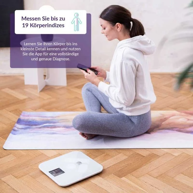 Svarstyklės TrueLife TrueLife FitScale W7 BT Baltas