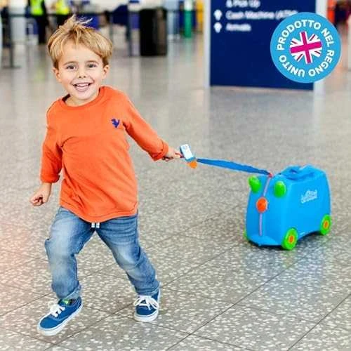Trunki kelioninis lagaminas su ratukais vaikams | Terrance