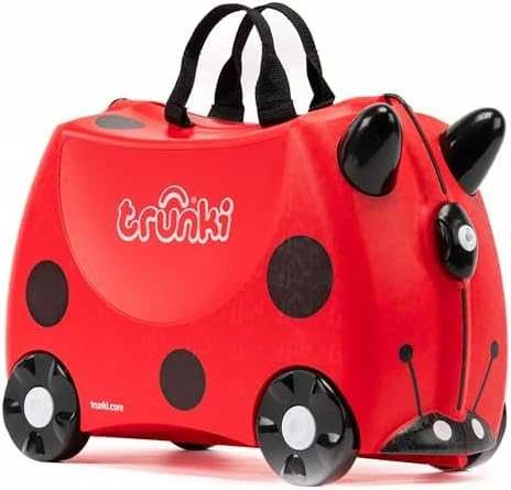 Trunki kelioninis lagaminas su ratukais vaikams | Boružėlė Harley