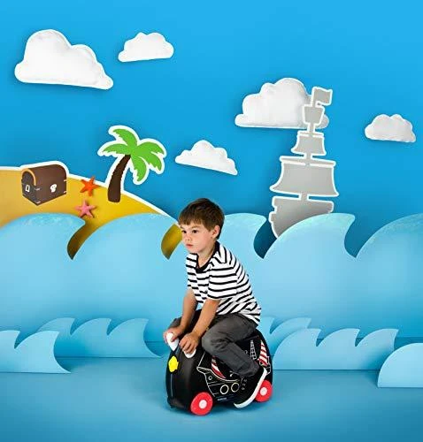 Trunki kelioninis lagaminas su ratukais vaikams | Piratas Pedro