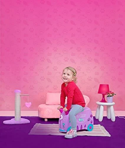 Trunki kelioninis lagaminas su ratukais vaikams | Kačiukas Cassie
