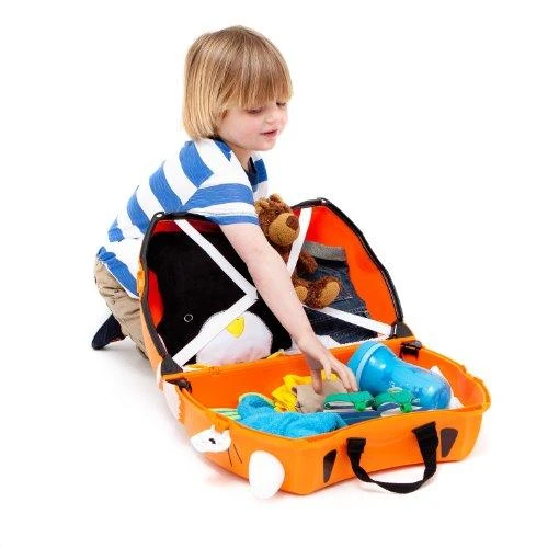 Trunki kelioninis lagaminas su ratukais vaikams | Tigriukas Tipu