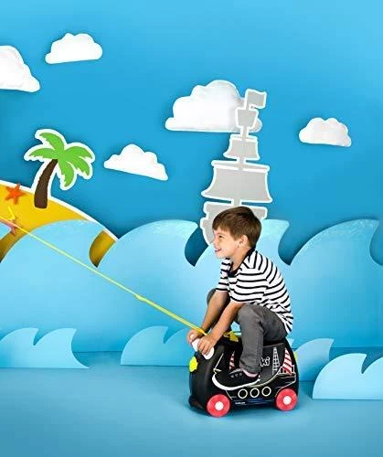 Trunki kelioninis lagaminas su ratukais vaikams | Piratas Pedro