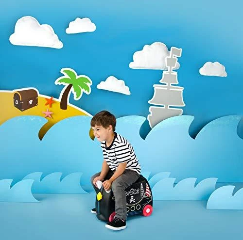 Trunki kelioninis lagaminas su ratukais vaikams | Piratas Pedro