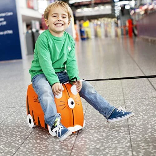 Trunki kelioninis lagaminas su ratukais vaikams | Tigriukas Tipu