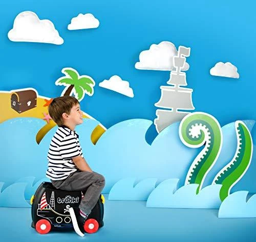 Trunki kelioninis lagaminas su ratukais vaikams | Piratas Pedro