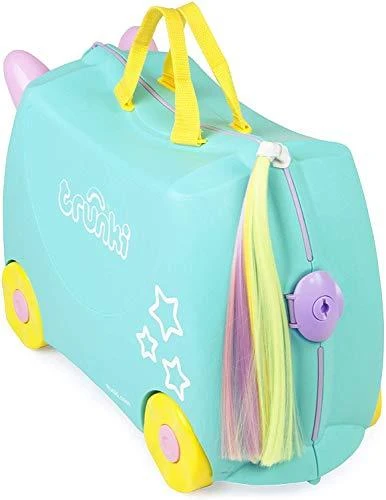 Trunki kelioninis lagaminas su ratukais vaikams | Vienaragis Una