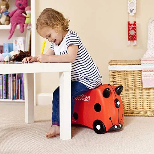 Trunki kelioninis lagaminas su ratukais vaikams | Boružėlė Harley