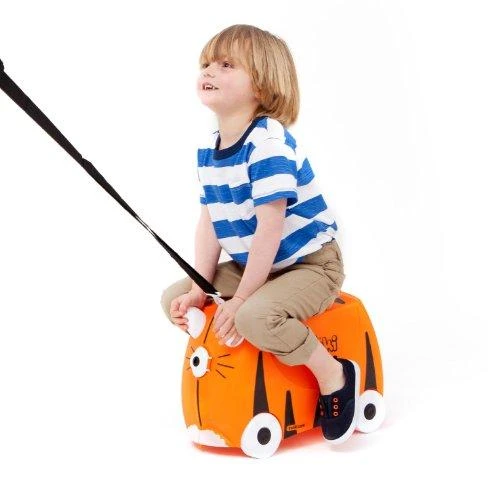 Trunki kelioninis lagaminas su ratukais vaikams | Tigriukas Tipu