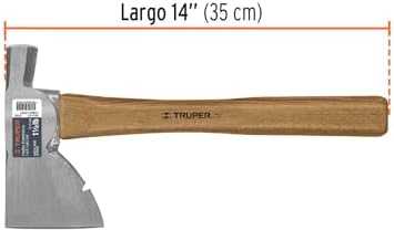 Kirvis-plaktukas 36 cm ilgio hikorio medienos kotu, 670g Truper®