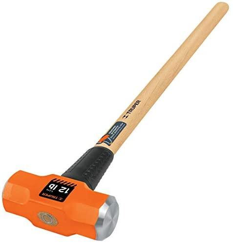 Truper Plaktukas-kūjis aštuonkampe dviguba galva 5500g, medinis kotas 91cm