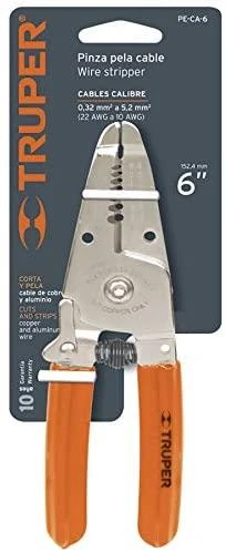 Kabelio nužievinimo ir kirpimo replės 0.3-2.6mm Truper®