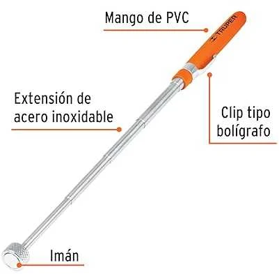 Magnetinis gaudiklis teleskopiniu kotu 190-580mm max 3000g Truper®