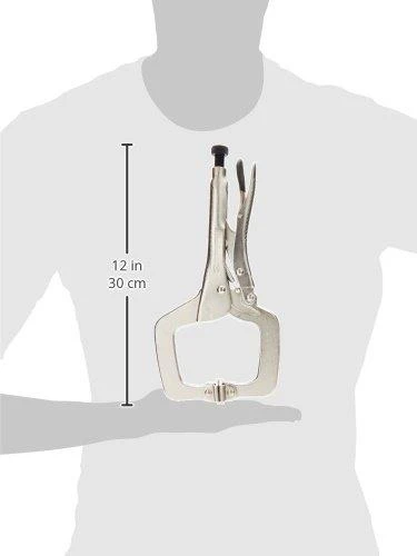 Replės fiksuojamos plokščiais antgaliais 280 mm tipas C Truper®