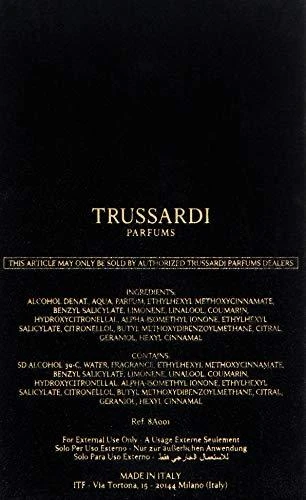 Trussardi Juodas Extreme EDT tualetinis vanduo vyrams, 50 ml