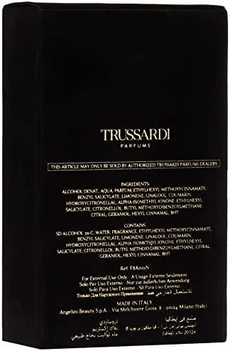 Trussardi Juodas Extreme EDT tualetinis vanduo vyrams, 50 ml