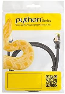 Python Series Python Patchkabel mit Cat.7 Rohkabel S/FTP PiMF halogenfrei 15m juodas
