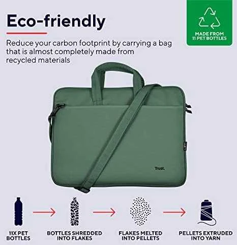 NB CASE ECO 16"/Žalias 24450 TRUST