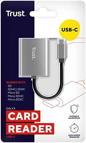 SKAITYTUVAS KORTELIŲ TRUST DALYX 24136 USB-C