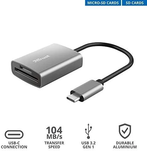 SKAITYTUVAS KORTELIŲ TRUST DALYX 24136 USB-C