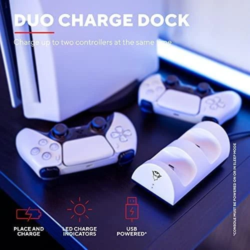 Dock stotelė Trust Duo GXT 254 PS5