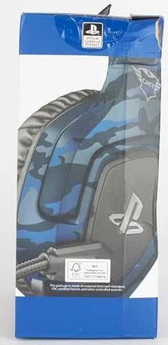Žaidimų ausinės Trust GXT 488 Forze-B PS4 oficialus licencijuotas produktas, Mėlynos, 23532