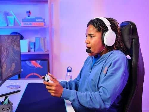 Trust GXT 491W FAYZO Ausinės su laidu & Belaidės su lankeliu ant galvos Gaming USB Type-C Bluetooth Juodas, Baltas
