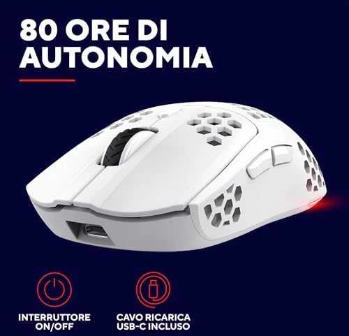 TRUST GXT 929W HELOX belaidė pelė | 4800 DPI
