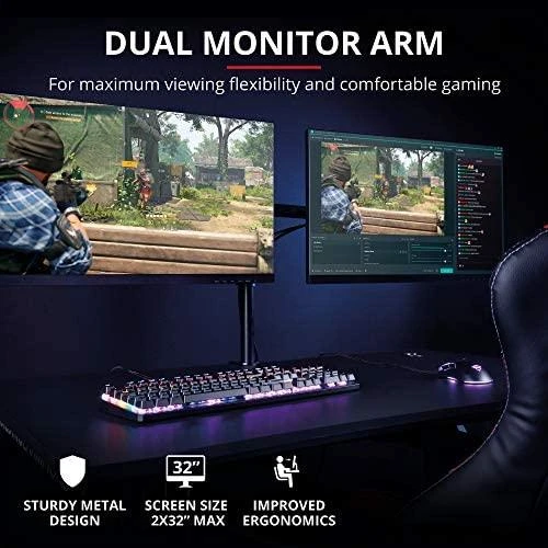 Monitoriaus laikiklis Trust GXT1120 MARA DUAL
