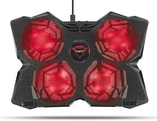 Aušinimo kilimėlis „Trust GXT 278 Yozu 20817“ (17 colių, 4 ventiliatoriai)