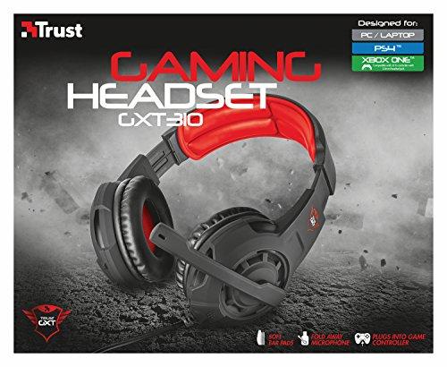 Žaidimų ausinės Trust GXT 310 Radius, Juodos, 21187 | Varle.lt