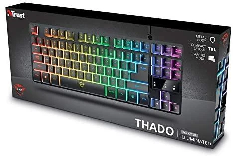 TRUST GXT 833 Thado membraninė klaviatūra