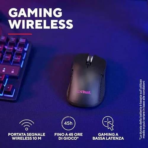 Pelė žaidimams GXT931 YBAR TRUST JUODA